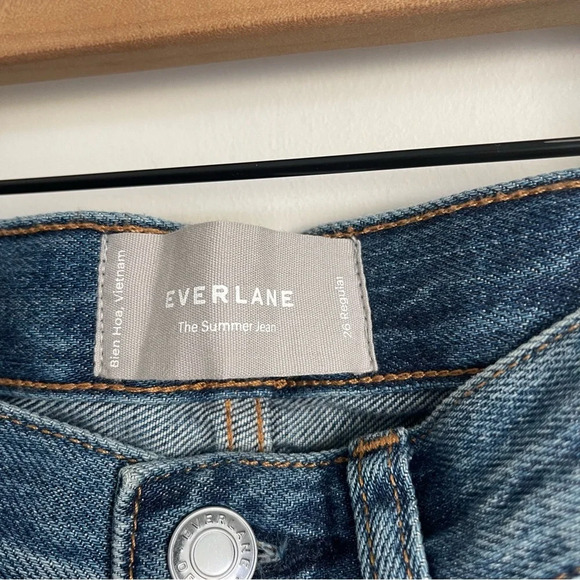Everlane The Summer Distressed Jeans size 26 Regular - Picture 3 of 9